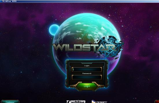 wildstar login page